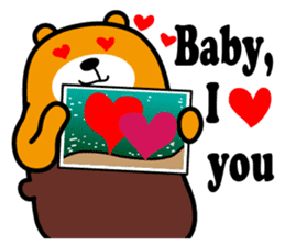 Liu-Lang Bear-LOVE Time sticker #14661652