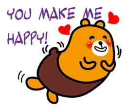 Liu-Lang Bear-LOVE Time sticker #14661656