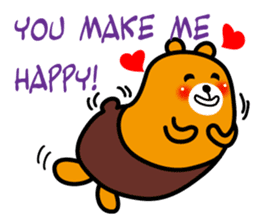 Liu-Lang Bear-LOVE Time sticker #14661656