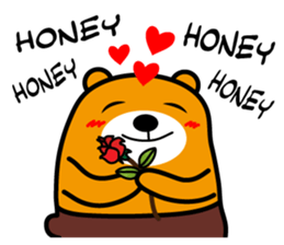 Liu-Lang Bear-LOVE Time sticker #14661657