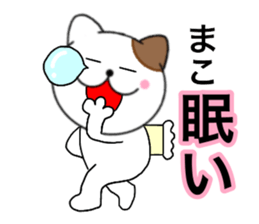 Names cat mako sticker #14661912