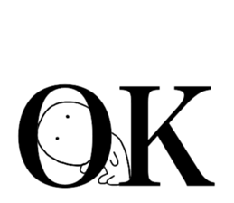 Large Font lnvisible Man Mr.3 use set sticker #14662515