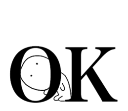 Large Font lnvisible Man Mr.3 use set sticker #14662515