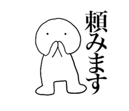 Large Font lnvisible Man Mr.3 use set sticker #14662519