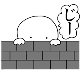 Large Font lnvisible Man Mr.3 use set sticker #14662531