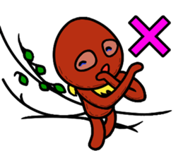 Red hair Ecorel sticker #14662741