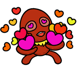 Red hair Ecorel sticker #14662767
