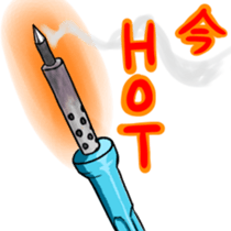 Robot making sticker sticker #14663341