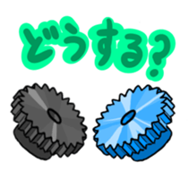 Robot making sticker sticker #14663343