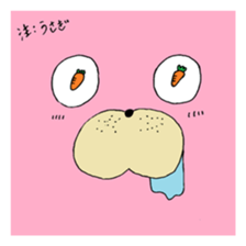 Rabbits and Bears. sticker #14664100