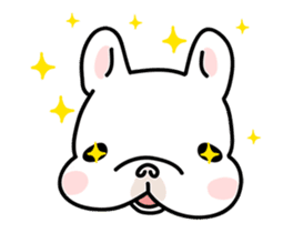 French Bulldog-White Bubble4.0 sticker #14664611