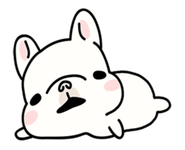 French Bulldog-White Bubble4.0 sticker #14664617