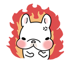 French Bulldog-White Bubble4.0 sticker #14664618