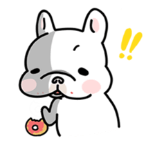 French Bulldog-White Bubble4.0 sticker #14664620