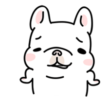 French Bulldog-White Bubble4.0 sticker #14664627