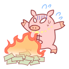 Stock investment Sticker sticker #14664957