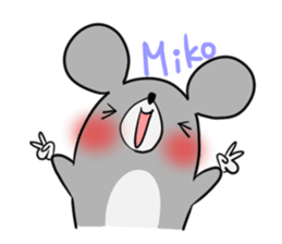 MIKO's exclusive sticker sticker #14665908