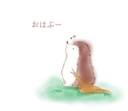 cocoroharinezumi sticker #14665982