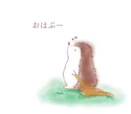 cocoroharinezumi sticker #14665982