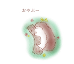 cocoroharinezumi sticker #14665983