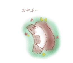 cocoroharinezumi sticker #14665983