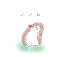 cocoroharinezumi sticker #14665988