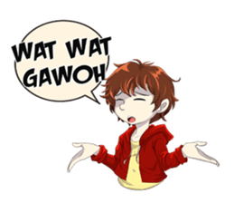 Cowok Lampung sticker #14666170