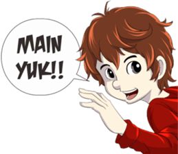 Cowok Lampung sticker #14666174