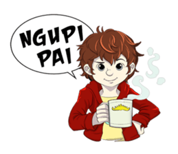 Cowok Lampung sticker #14666175