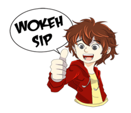 Cowok Lampung sticker #14666181