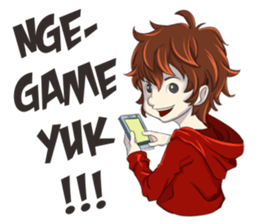 Cowok Lampung sticker #14666184