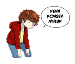 Cowok Lampung sticker #14666186