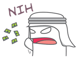 Sultan & Friends: GHOSTY's COMIC sticker #14666240