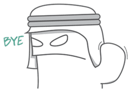 Sultan & Friends: GHOSTY's COMIC sticker #14666245