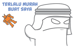 Sultan & Friends: GHOSTY's COMIC sticker #14666247