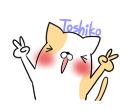 TOSHIKO's exclusive sticker sticker #14666796