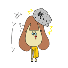 Glasses Woman's Sticker sticker #14666838