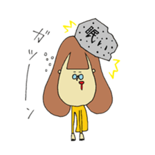 Glasses Woman's Sticker sticker #14666838