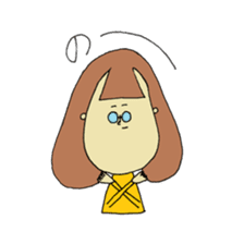 Glasses Woman's Sticker sticker #14666840