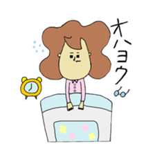 Glasses Woman's Sticker sticker #14666841