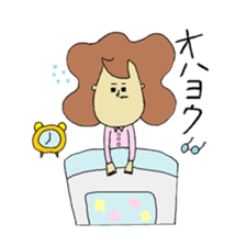 Glasses Woman's Sticker sticker #14666841