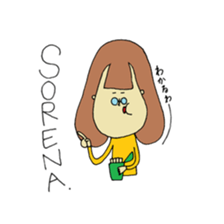 Glasses Woman's Sticker sticker #14666843