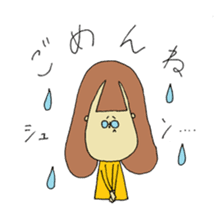 Glasses Woman's Sticker sticker #14666855