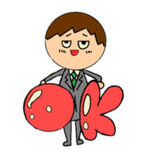 unmotivated Salaried worker sticker #14667304