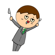 unmotivated Salaried worker sticker #14667313