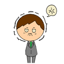 unmotivated Salaried worker sticker #14667332