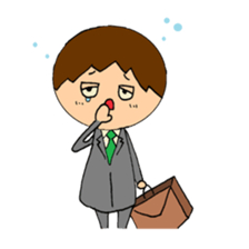 unmotivated Salaried worker sticker #14667336