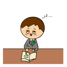 unmotivated Salaried worker sticker #14667341