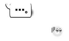 the White and the Black sticker #14667424