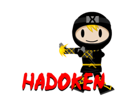 I AM A NINJA sticker #14667668